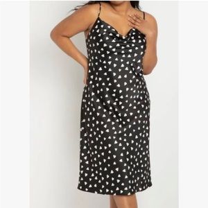 ELOQUII Heart Slip Dress W16